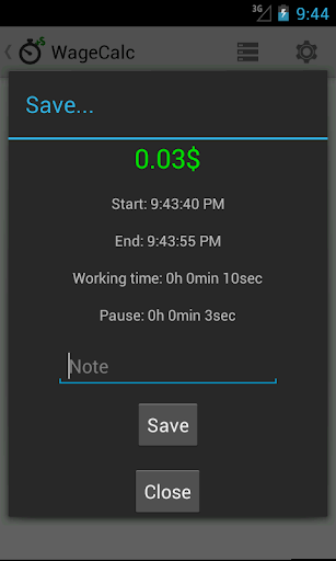 【免費生產應用App】WageCalc - Money Timer-APP點子