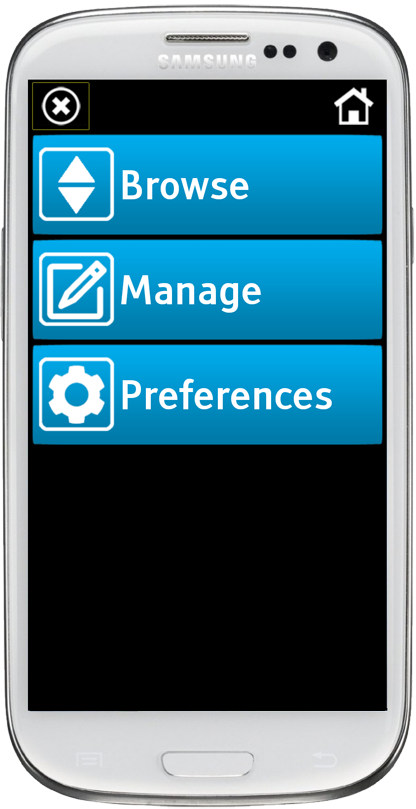 Android application Georgie Reminders screenshort