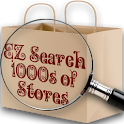 1EZ Search 1000s of Stores logo