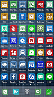 iOS7 Multi Launcher Theme - screenshot thumbnail
