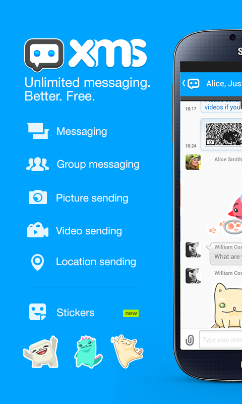 eBuddy XMS - screenshot