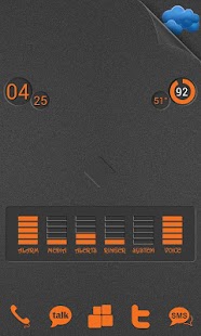 Free AMP Skins: Pressed Orange APK for Android