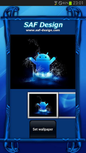 【免費個人化App】Cool Blue GO Launcher Theme-APP點子