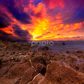 sawarna  by Anthony Bagaskara - Landscapes Waterscapes