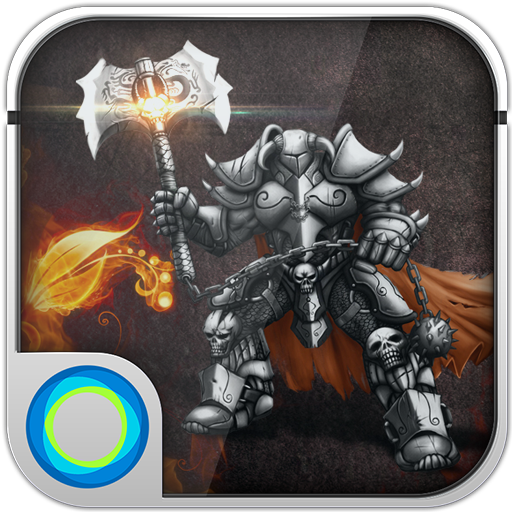 Demon Warrior Hola Theme LOGO-APP點子