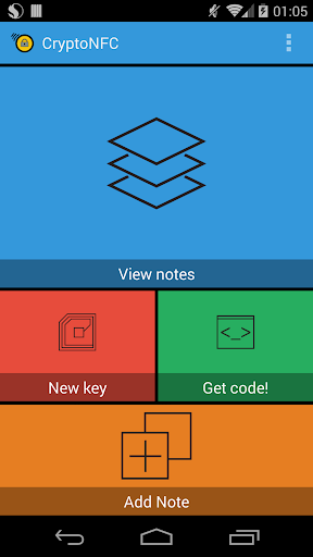 Crypto NFC — NFC Secret notes