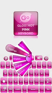 How to download Glossy Keyboard Fuchsia Theme 1.0 mod apk for bluestacks