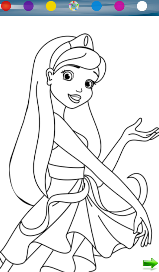 fairy coloring pages games cool - photo #1