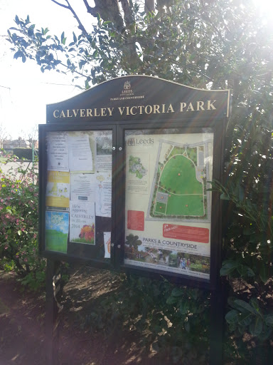 Victoria Park Info Board