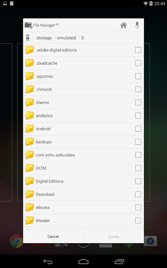 File Manager HD (Explorer,FTP) - screenshot