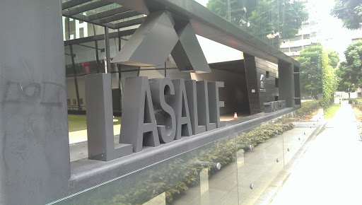 Giant Lasalle Sign Outside Lasalle 