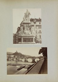 Monument voor Camillo Benso Conte di Cavour door Giovanni Battista Duprè in Turijn