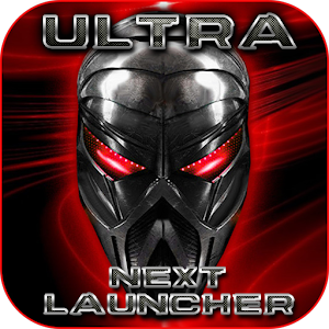 Next Launcher Theme ULTRA 3D logo