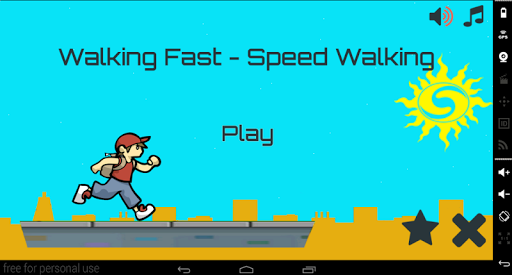 Walking Fast - Speed Walking