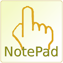 SVG handwriting notepad logo