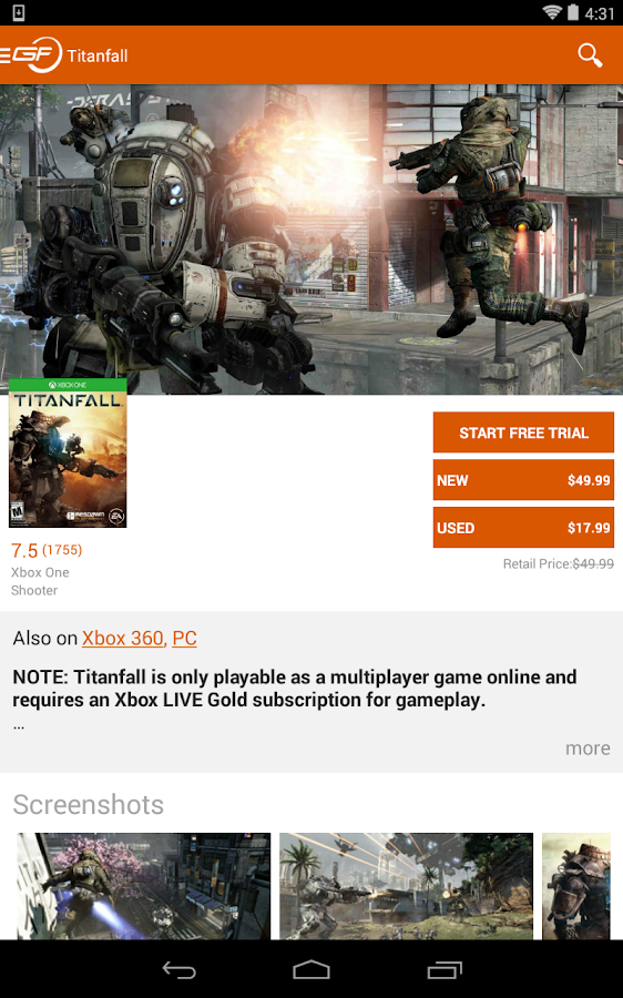 GameFly Android Apps on Google Play