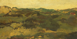 RIJKS: George Hendrik Breitner: A Heath Landscape, Presumably in Drenthe 1923