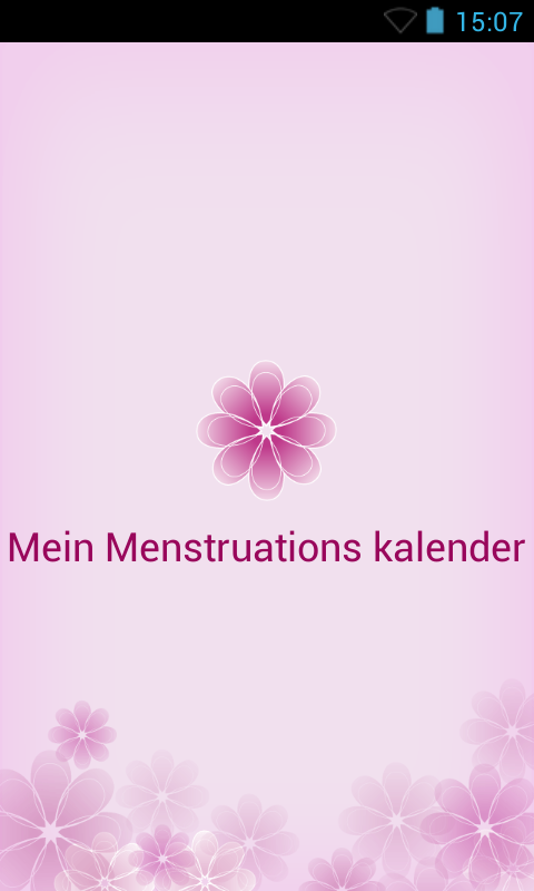 Android application My Menstrual Diary screenshort