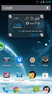 How to download PREMIUM GLASS DOCK - UCCW SKIN 2.6.1 apk for bluestacks