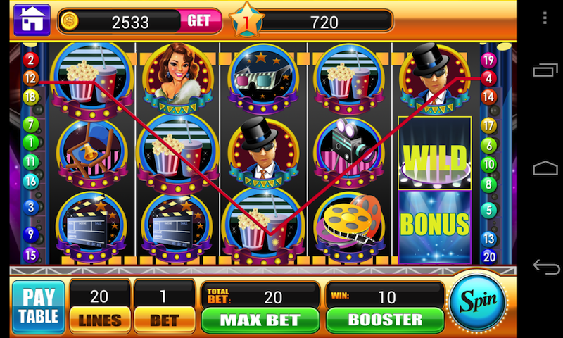 Slots of Hollywood Screen 1