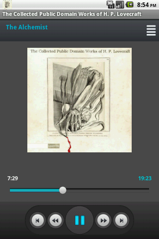 Audio book H. P. Lovecraft