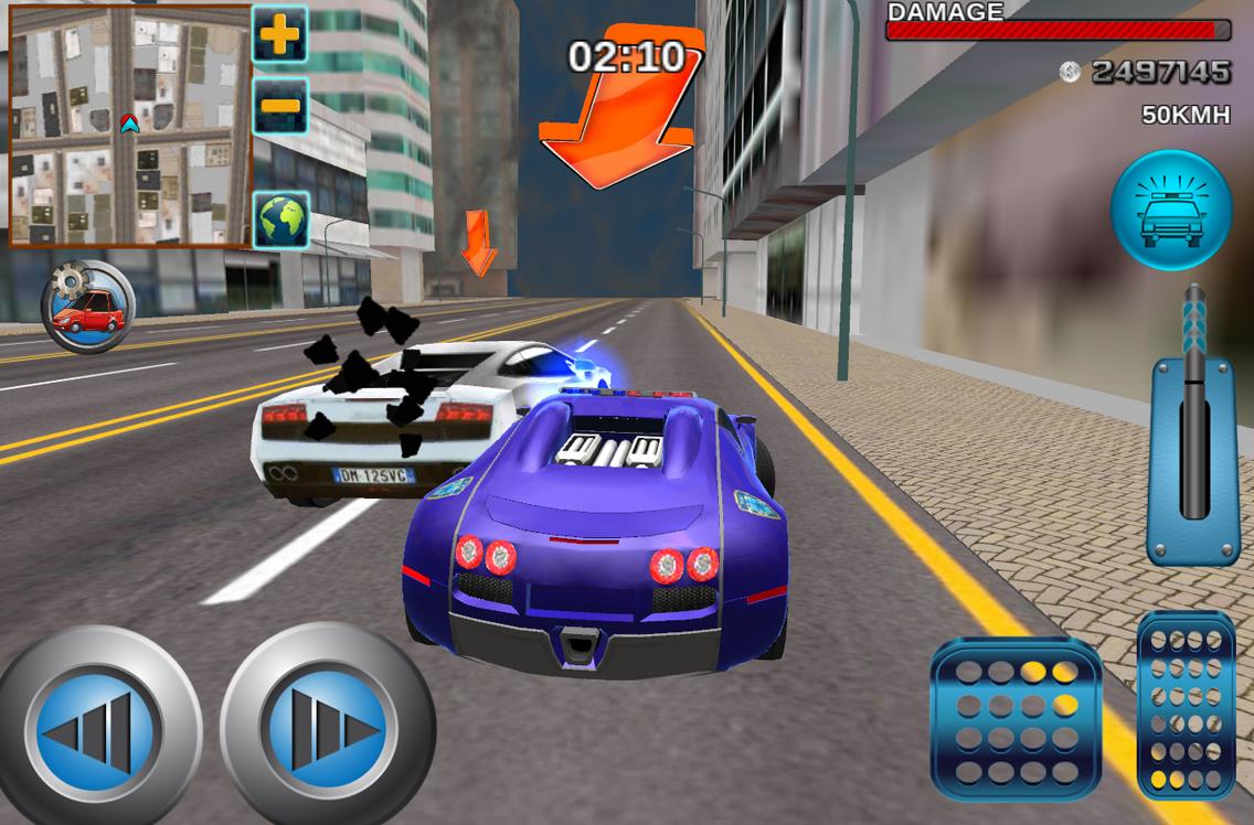 Police And Thief Car Game