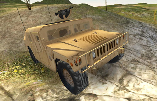 Military truck 3D