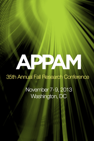 APPAM 2013 Fall Conference