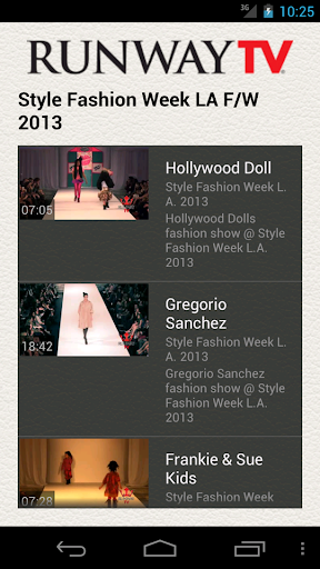 【免費娛樂App】Runway TV-APP點子