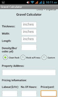 Lastest Gravel Calculator APK for PC