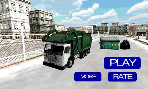 免费城市垃圾车辛3D