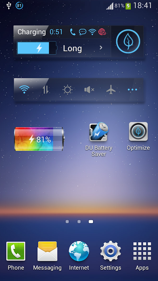 DU Battery Saver PRO & Widgets - screenshot