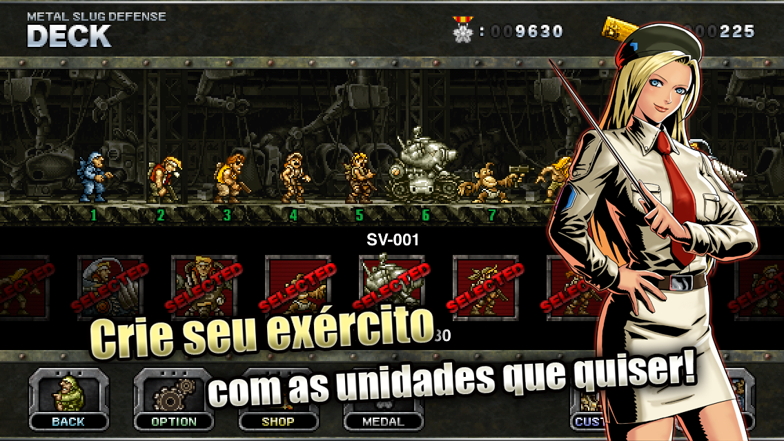   METAL SLUG DEFENSE: captura de tela 