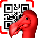 QR Barcode scanner +Flashlight mobile app icon