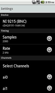 Free NI cDAQ-9191 Data Display APK