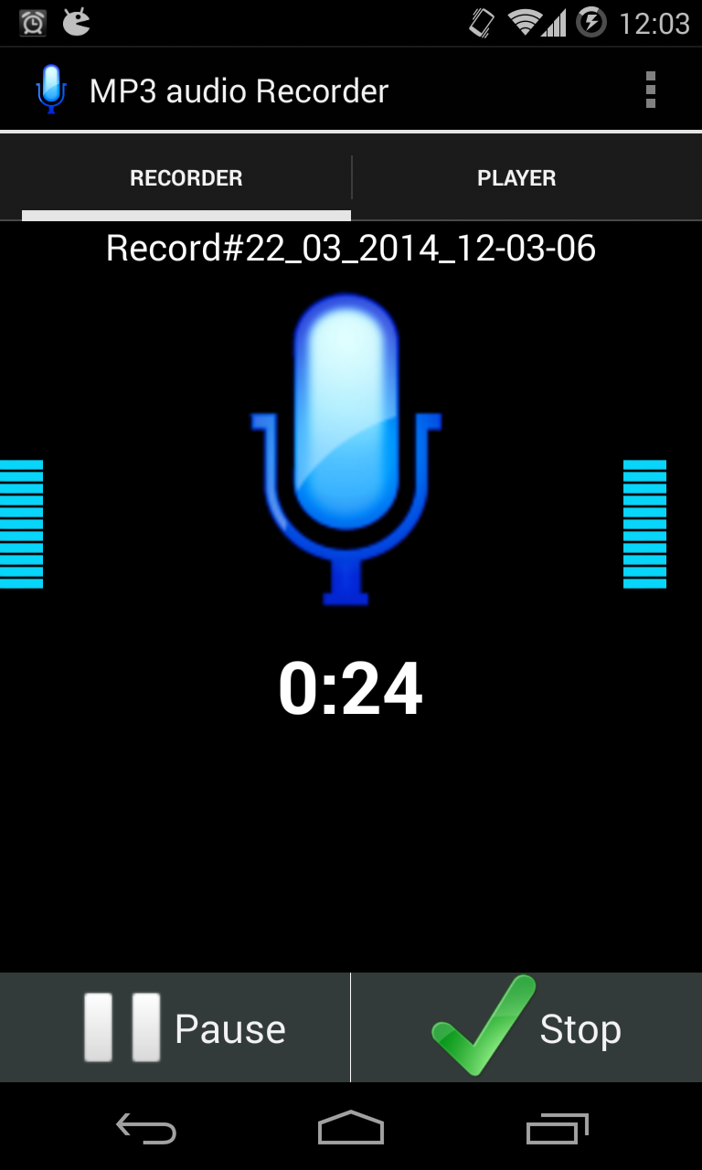 MP3 VOICE RECORD HIGH QUALITY Screen 2