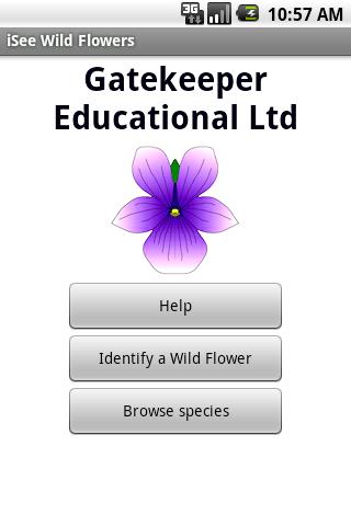 iSee Wild Flowers Screen 1