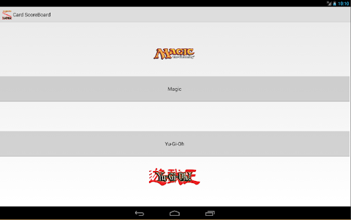 Magic YuGiOh ScoreBoard
