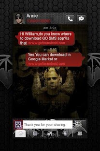 GO SMS PRO Avenged Sevenfold Screenshots 1