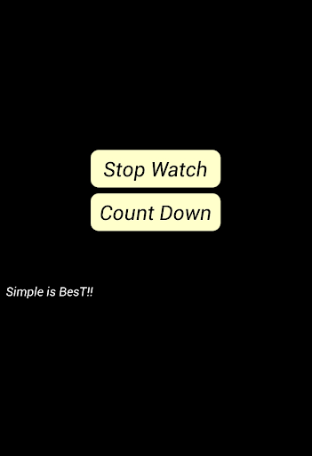 SimpleStopWatch シンプルストップウォッチ