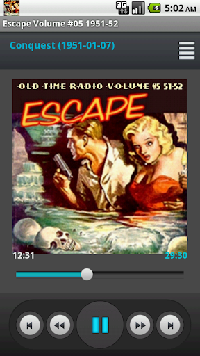 【免費音樂App】Escape - Old Time Radio Vol.5-APP點子