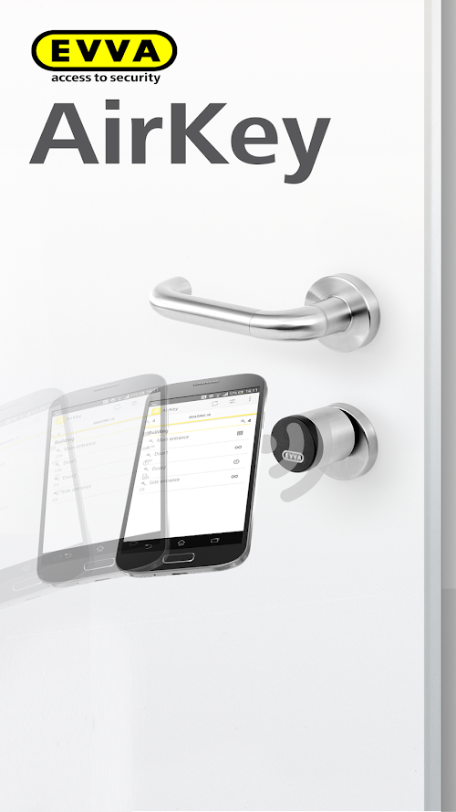 Android application AirKey - Mobiles become keys! screenshort