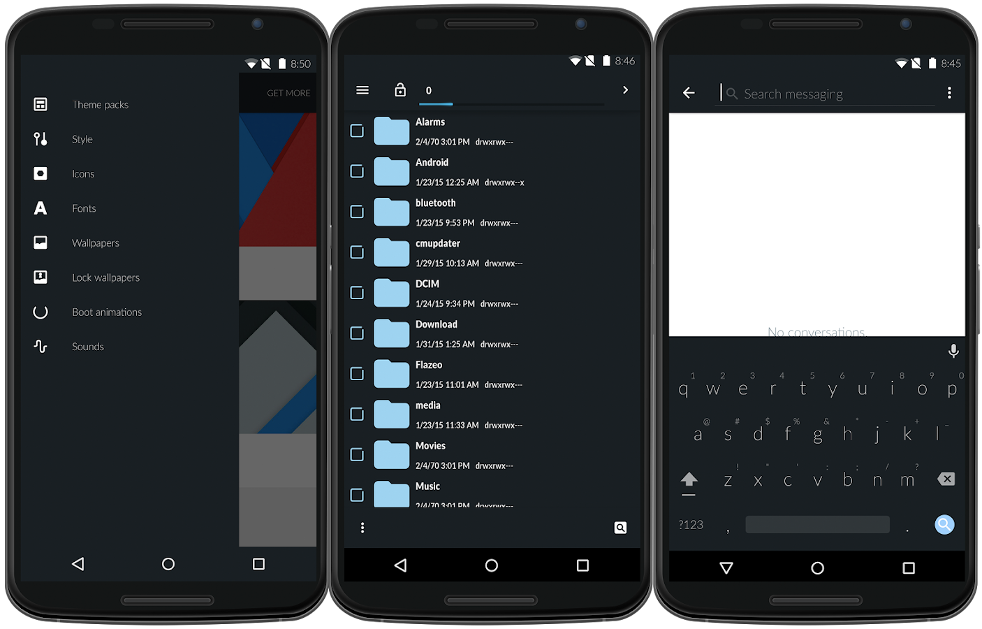 Merzee CM12 / CM11 Theme - screenshot