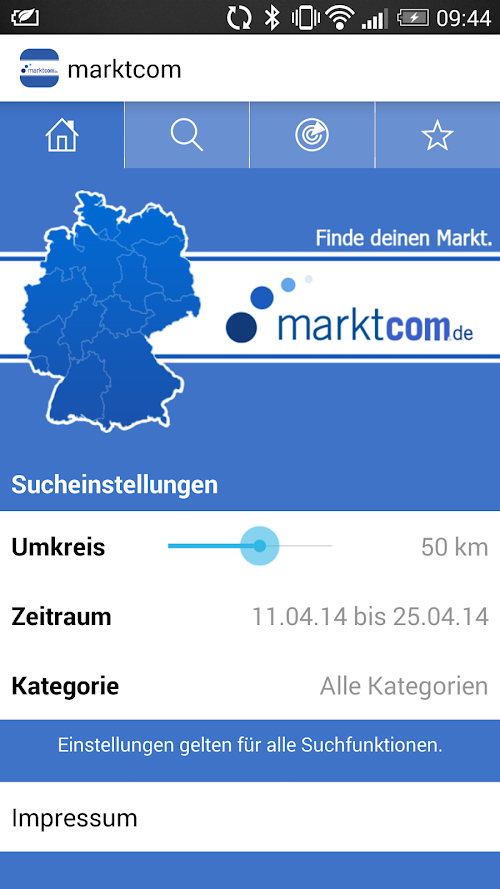 Android application marktcom.de Deutschland GmbH screenshort