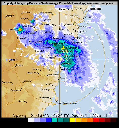 AUSTRALIAN WEATHER RADAR