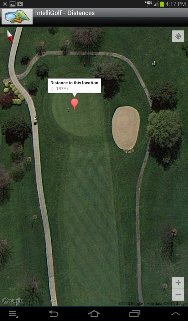 IntelliGolf Premium: Golf GPS Screen 2