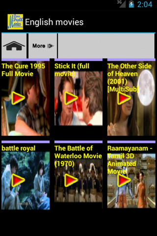 Free Full Movies Screen 3