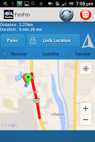 FmFm GPS Tracking Application APK צילום מסך #6