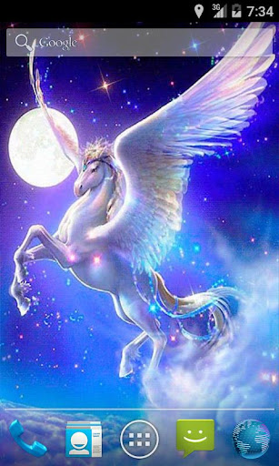 Pegasus Fantasy Live Wallpaper