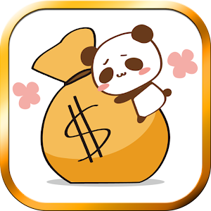 家計簿♪カンタン管理：貯金が貯まる節約アプリ by だーぱん logo